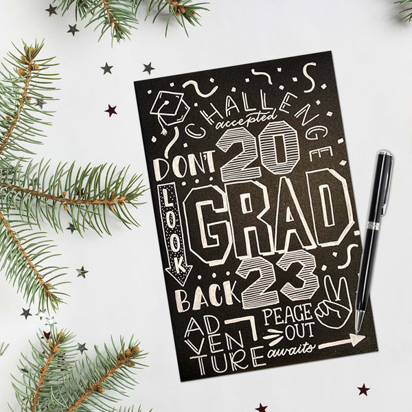 2023 Grad Word Collage Journal