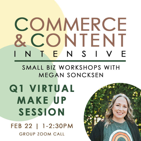 C2: Commerce & Content Intensive - Q1 *Make Up Date*