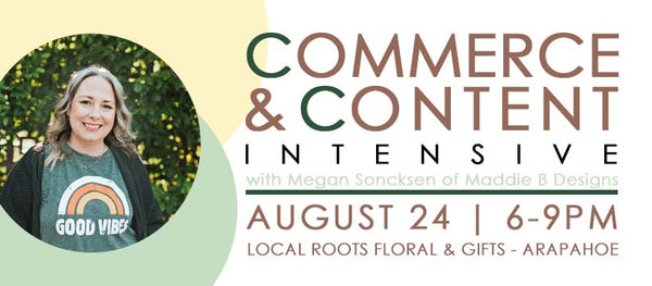 Commerce & Content Intensive - AUGUST 24TH