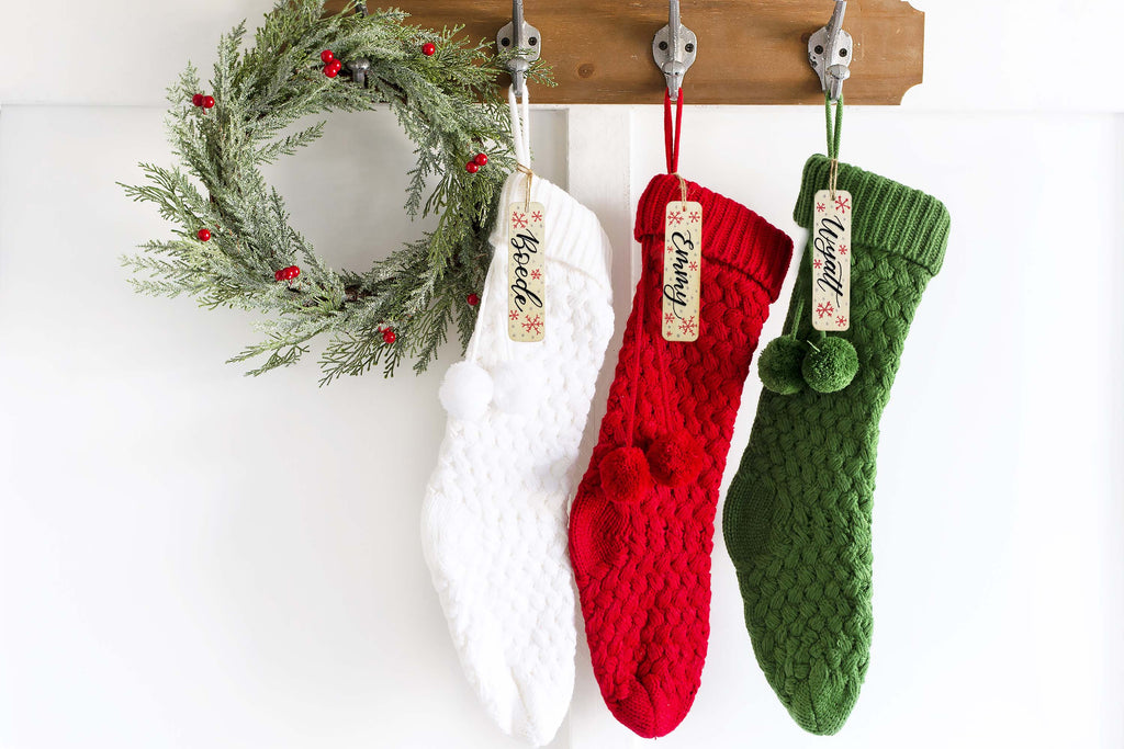Personalized Wood Stocking Tag – Signs by Caitlin