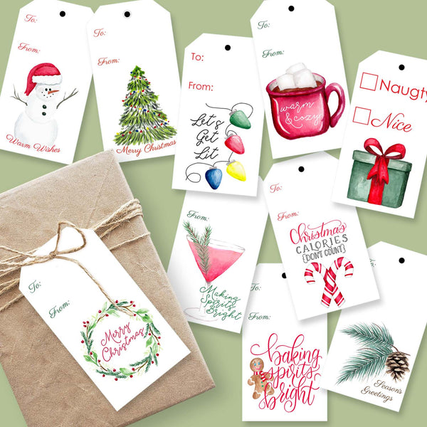 Holiday Gift Tags - Wildly Beautiful – CB Studio